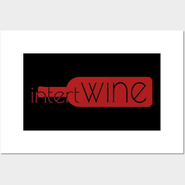 Intertwine wine Wall Art by RARA_AVIS